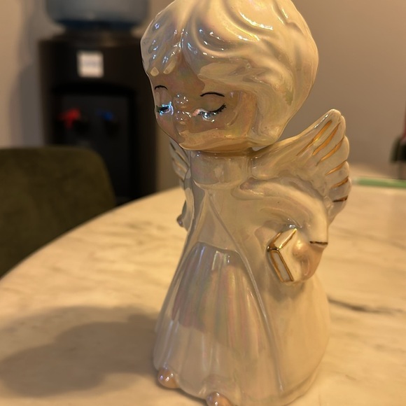 Vintage kissing angels set of two - Picture 6 of 10